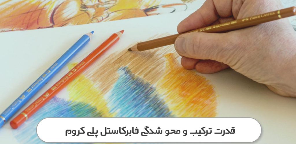 قدرت ترکیب و محو شدگی فابرکاستل پلی کروم