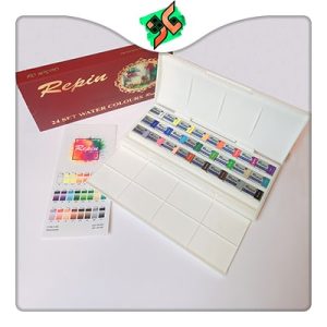 آبرنگ رپین 24 رنگ