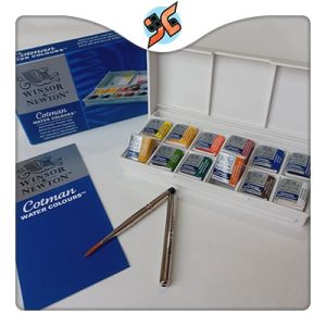 آبرنگ وینزور کاتمن 12 رنگ